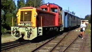 19950812 Kecskeméti kisvasúti nap avagy Kispöfögés 95 [upl. by Purington]