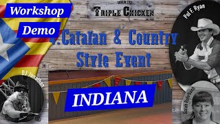 INDIANA ♥️ by Pol F Ryan4 Catalan amp Country Style Event der Triple Chicken in Wickede 🤠 🇪🇸 🥰 [upl. by Strauss]