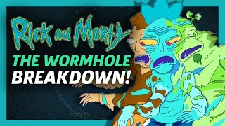 Rick and Morty Season 3 Episode 5  Wormhole Scene Breakdown amp References [upl. by Vipul]