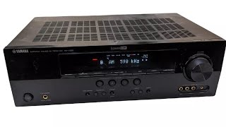 YAMAHA RXV 365 51 av receiver 1250098945 04243 [upl. by Ellehcim]