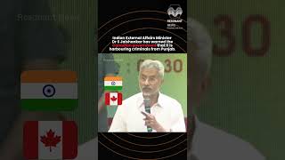 Dr S Jaishankar Warns Canada [upl. by Corey936]