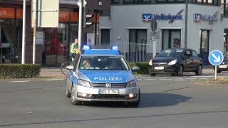 NEF Feuerwehr  DoppelFuSTW Polizei Rheine [upl. by Erle]