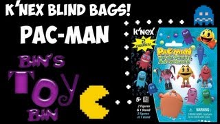 Knex PACMAN Ghostly Adventures Blind Bags Opening amp Review by Bins Toy Bin [upl. by Sunda]