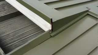 Installation of Standing Seam Metal Roofing System [upl. by Ralf]