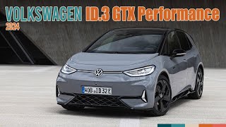 2024 Volkswagen ID3 GTX Performance 79 kWh Battery and 601 km Range [upl. by Gerstner343]