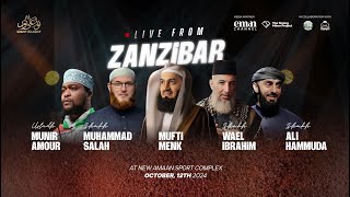 🔴 LIVE from Zanzibar With Mufti Menk 🕌🕊️  Peace Respect Unity 🤝  Light Upon Light 2024 ✨ [upl. by Allcot858]