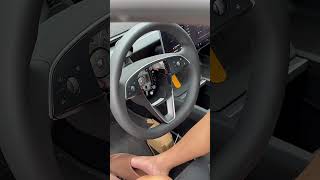 Tesla yoke steering wheelcar auto tesla modely teslamodel3 [upl. by Beckie]