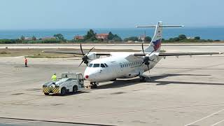 Fire Truck  Jet2 737  Sky Express ATR 42500 at Cephalonia International Airport EFL [upl. by Imaj610]