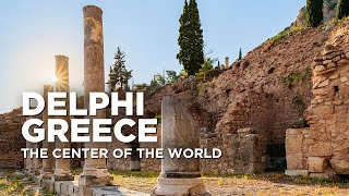 Delphi GREECE The Center of the World  Temple of Apollo [upl. by Healion471]