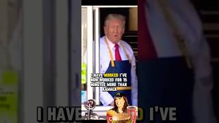 Donald Trump TROLLS Kamala By Working At McDonald’s For A Day [upl. by Starlin]