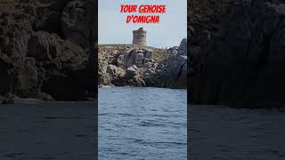 Tour génoise dOmigna Corse [upl. by Xenos]