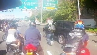 More Details Emerge About NYC Motorcycle Road Rage Incident [upl. by Aulea]