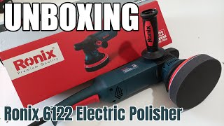 Unboxing and Quick Review on Ronix 6122 1200W 150mm Dual Electric Polisher  🧰 Ronix Tools [upl. by Eanrahc12]