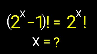 An Algebra Factorial Maths Problems  How to solve for quotXquot [upl. by Ahsiemat]