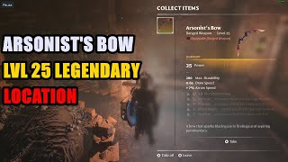 LVL 25 Legendary Arsonists Bow Location Enshrouded [upl. by Kwei956]