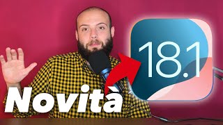 APPLE STA ARRIVANDO iOS181 NOVITÀ e PRIME IMPRESSIONI [upl. by Ecirtac919]