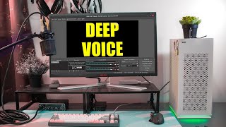 OBS AUDIO SETTINGS  Make your DEEP VOICE in OBS STUDIO 😎 [upl. by Nimsaj918]