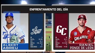 Resumen Licey vs Gigantes del Cibao 61124 [upl. by Anastase]