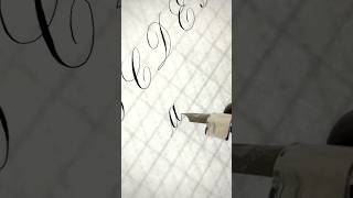 Copperplate Calligraphy a calligraphy calligraphyforbeginners handwriting pointedpencalligraphy [upl. by Nikos220]