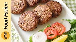 Beef Galawati Kabab Recipe By Food Fusion [upl. by Ericksen308]