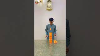 Stack up glass Challenge shorts trendingshorts tiktoktrend viralvideo viralshorts [upl. by Patti379]