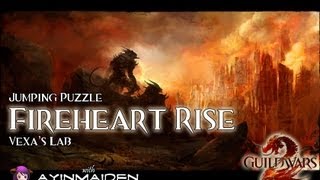 Guild Wars 2  Jumping Puzzle  Straits of Devastation Viziers Tower  vista  skillpoint [upl. by Hsakaa]