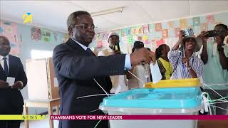 Namibians Votes For New Leader [upl. by Lambart]