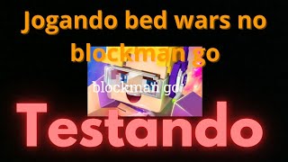 testando o bed wars do blockman go [upl. by Valerle]