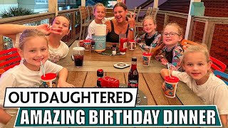 The Busby Quints Celebrate the Special Birthday Dinner with Amazing Shows  OutDaughtered [upl. by Rabbi]