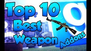 Top 10 Weapon Addons Gmod [upl. by Lainad]