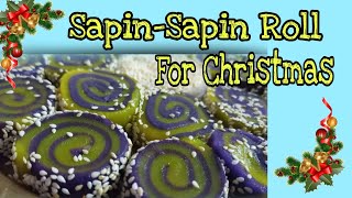 SapinSapin Roll in the House easy Kakanin recipe viral [upl. by Nylime376]