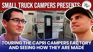 Touring Capri Campers and seeing how they are made [upl. by Albemarle]