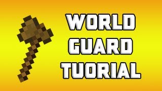 Minecraft WorldGuard Tutorial  Protect Regions Disable PvP and More [upl. by Akkeber]