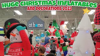 Jolly Giant Inflatables amp Festive Finds 2023 Home Store Christmas Decor Walkthrough [upl. by Nnylirret]