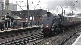 60007 Sir Nigel Gresley Steam Dreams Doncaster 2nd March 2024 [upl. by Florida]