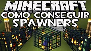 Minecraft Cómo Conseguir SPAWNERS de Cualquier MONSTRUO Trucos de Minecraft [upl. by Vittoria]