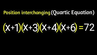 Quartic Equation  position manipulation [upl. by Robenia982]