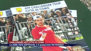 Etg  Tennis Kei Nishikori la stella d’Oriente per il Challenger Atp Città di Como [upl. by Asfah992]