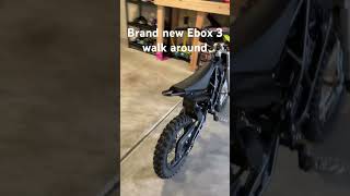 Ebox 3 walk around ebox surron dirtbike [upl. by Dayna302]