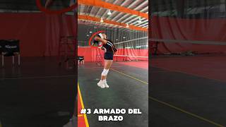 FASES DEL ATAQUE 🔥 EN EL VOLEIBOL carrera impulso vueloarmado brazo golpeo caida volleyball [upl. by Theodoric]