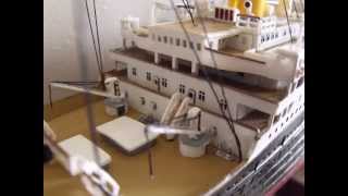 Revell1400 Model Titanic With Lights [upl. by Jaco978]