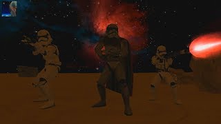 Star Wars Battlefront 2 PC Mods Jakku Outpost  The Force Awakens  GCW2 No Commentary [upl. by Demmahum]