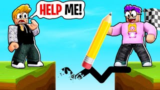 WE PLAYED THE FUNNIEST DRAWING GAMES EVER DOODLE OBBY ROBLOX DOODLE TRANSFORM amp MORE [upl. by Trebliw]