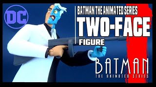 DC Collectibles Batman The Animated Series TwoFace Figure Review [upl. by Orelia]