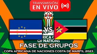 CABO VERDE 🇨🇻 VS 🇲🇿 MOZAMBIQUE EN VIVO  COPA AFRICANA DE NACIONES 2023  FÚTBOL MAGNO [upl. by Anawad]