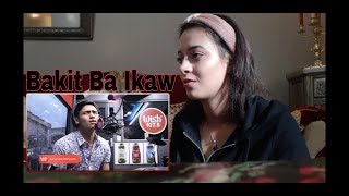 Michael Pangilinan quotBakit Ba Ikawquot REACTIONSoFieReacts [upl. by Orly999]