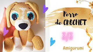 🐕‍🦺Perro de CROCHET amigurumi [upl. by Scully624]