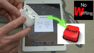 How to RESET Apple AirPods Pro 1st Gen to FIX Faults  Beginners guide [upl. by Ditter]