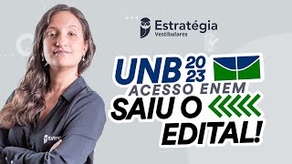 UNB 2023  Acesso ENEM  Saiu o Edital [upl. by Christmas474]