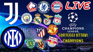 SORTEGGI OTTAVI CHAMPIONS LEAGUE 202122 IN DIRETTA [upl. by Ara204]